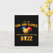 Het is allemaal leuk en games tot iemand 8 ll 9 ll kaart (Gele Bloem)