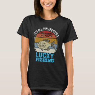 Het is allemaal leuk en games tot iemand een klap  t-shirt