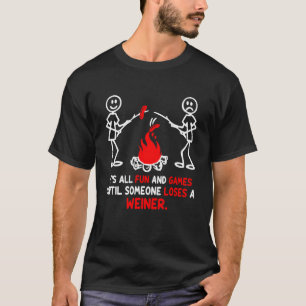 Het is allemaal leuk en games tot iemand een wapen t-shirt