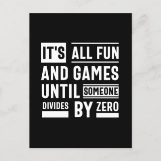 Het is allemaal leuk en games totdat iemand anders briefkaart
