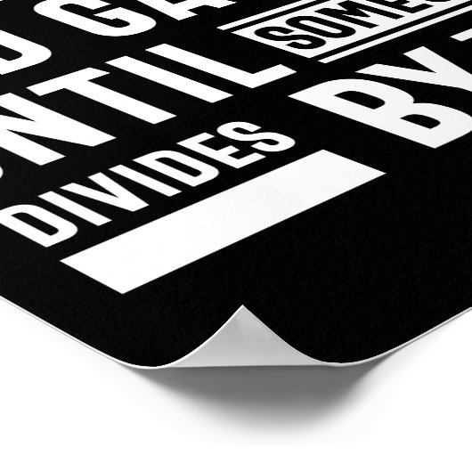 Het is allemaal leuk en games totdat iemand anders poster (Hoek)