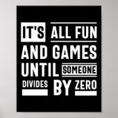 Het is allemaal leuk en games totdat iemand anders poster (Voorkant)