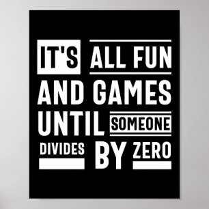 Het is allemaal leuk en games totdat iemand anders poster
