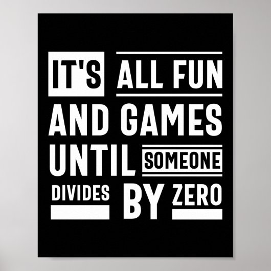 Het is allemaal leuk en games totdat iemand anders poster (Voorkant)