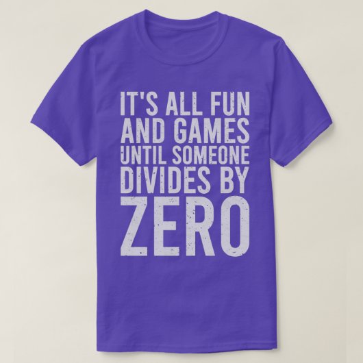 Het is allemaal leuk en games totdat iemand anders t-shirt (Design voorkant)