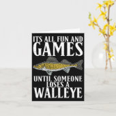 Het is allemaal leuk totdat iemand een Walleye jac Kaart (Gele Bloem)