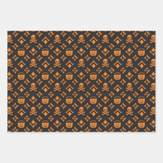 Het is allemaal Louis! Ontwerper Halloween Inpakpapier Vel (Voorkant 3)