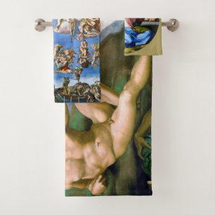 Het is allemaal Michelangelo Bad Handdoek