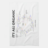 Het is allemaal organisch (Krebs Cycle) Theedoek (Verticaal)