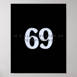 Het is allemaal perspectief 4 poster