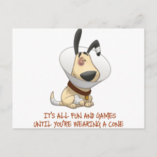 Het is allemaal plezier en games tot je een kloon  briefkaart