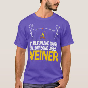 Het is allemaal plezier en games totdat iemand een t-shirt