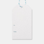 Het is allemaal plezier & games ondeugende lijst K Cadeaulabel (Achterkant)