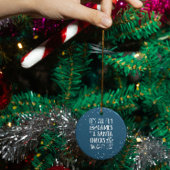 Het is allemaal plezier & games ondeugende lijst K Keramisch Ornament