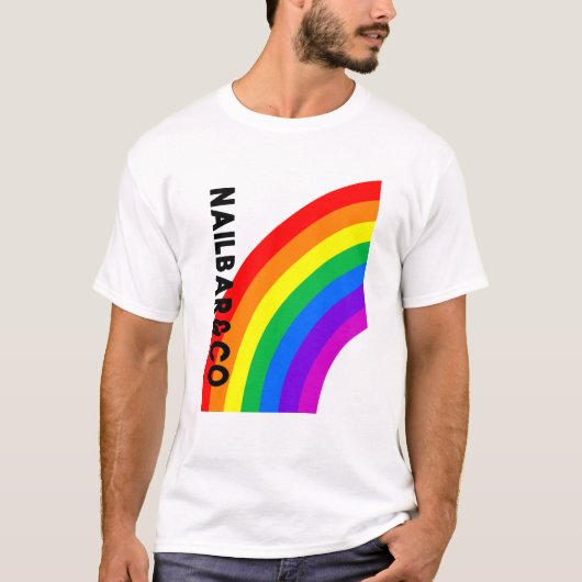 Het is allemaal Sunshine & Rainbows T-shirt (Voorkant)