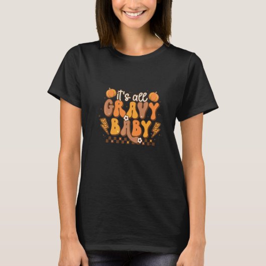 Het is allemaal Thanksgiving-diner van de zwaardvi T-shirt (Voorkant)