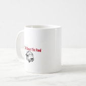 het is allemaal van belang voor de voedseltruck koffiemok (Voorkant links)