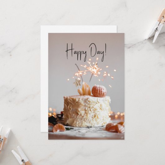 Het is allemaal voor jou Kaart (Voorkant / Achterkant in situ)