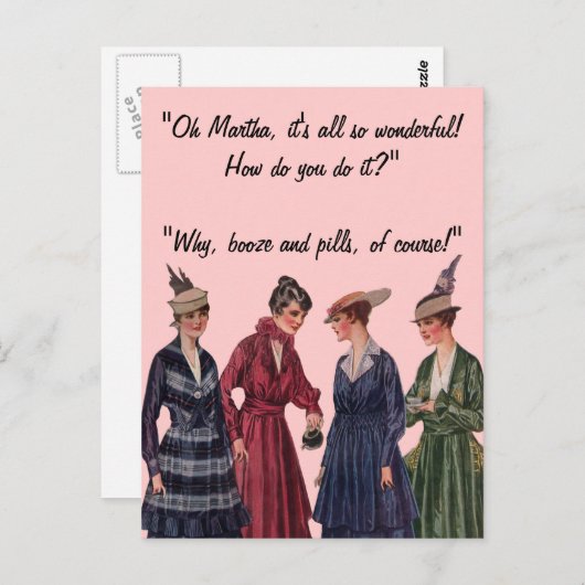 Het is allemaal zo geweldig briefkaart (Voorkant / Achterkant)