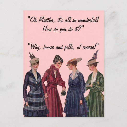 Het is allemaal zo geweldig briefkaart (Voorkant)