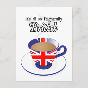 Het is allemaal zo vriendelijk Brits Briefkaart