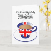 Het is allemaal zo vriendelijk Brits Kaart (Gele Bloem)