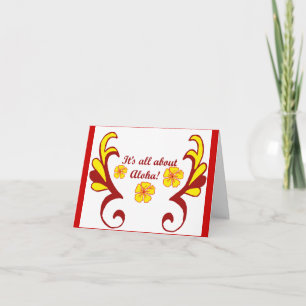Het is allen over Aloha! Kaart