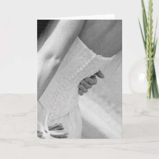 "Het is allen over de kleding… " Kaart (Voorkant)