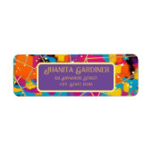 Het is allen Verbonden Abstract het Etiket van het (Voorkant)