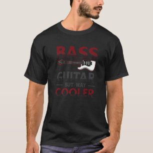 Het is als een gitaar, maar veel koeler, gitaar. t-shirt