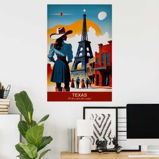 Het is als een heel ander Poster (Thuiskantoor)