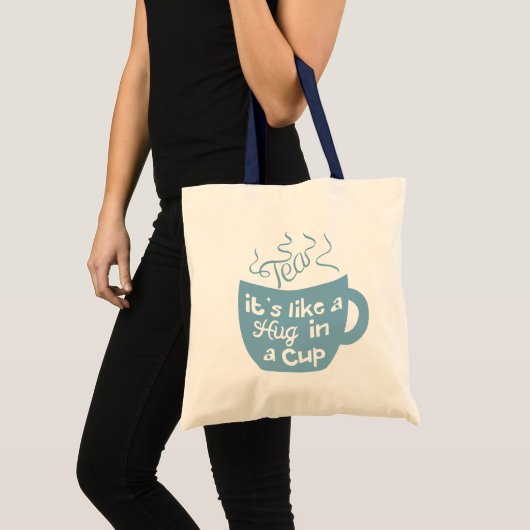 Het is als een slek in een beker. tote bag (Voorkant (product))