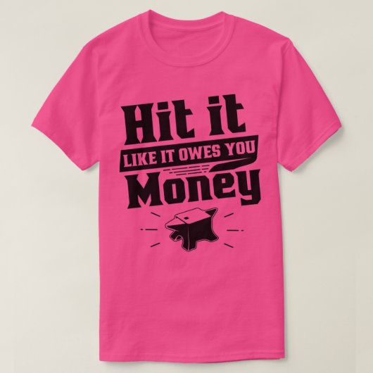 Het is alsof je geld bezit. t-shirt (Design voorkant)