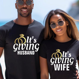 Het is alsof je net getrouwd bent Huwelijksreis Tr T-shirt