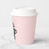 Het is altijd Cups Coffee Time Paper Papieren Bekers (Links)