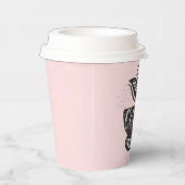 Het is altijd Cups Coffee Time Paper Papieren Bekers (Rechts)