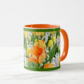 HET IS ALTIJD DE LENTE/TULPENTUIN MOK (Voorkant rechts)