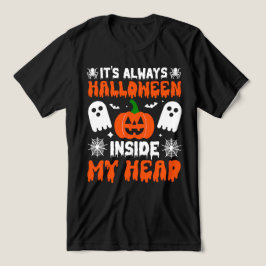 HET IS ALTIJD HALLOWEEN IN MIJN HOOFD Tri-Blend SHIRT
