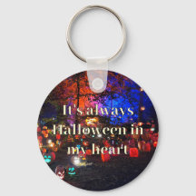 Het is altijd Halloween Pompoenen Sleutelhanger