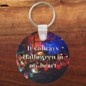 Het is altijd Halloween Pompoenen Sleutelhanger (Voorkant)