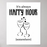 Het is altijd Happy Hour ergens Cocktails