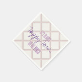 Het is altijd Happy Hour op de veranda Servet (Hoek)