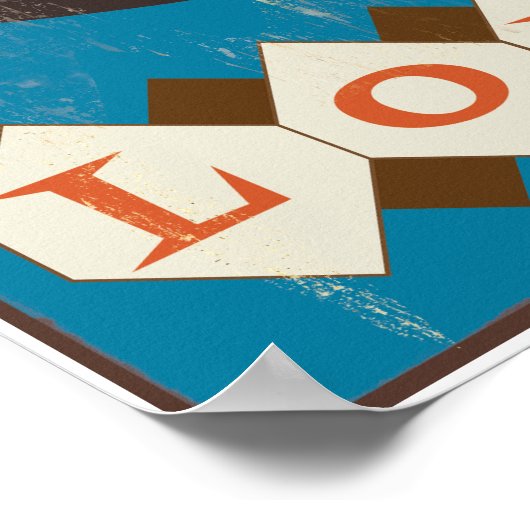 Het is altijd Happy Hour Poster (Hoek)