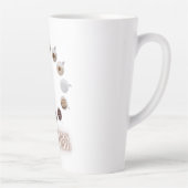 Het is altijd het ontwerp van de koffietijd - grap latte mok (Rechts)