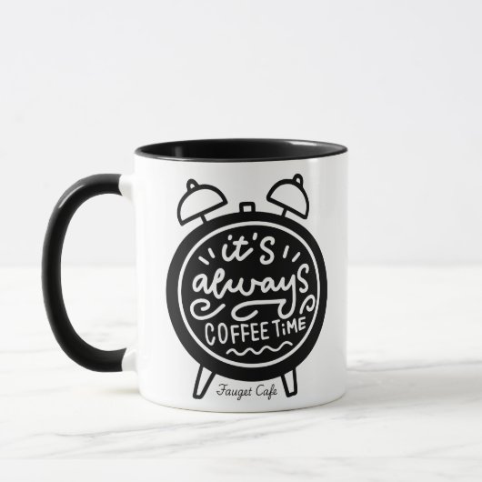 Het is Altijd Koffietijd Mok (Links)