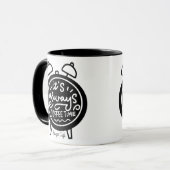Het is Altijd Koffietijd Mok (Voorkant links)
