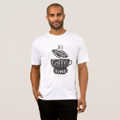 Het Is Altijd Koffietijd T-shirt (Voorkant volledig)