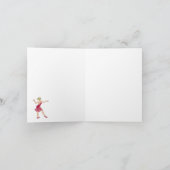 Het is altijd leuk om Dance Note Kaart (Binnen)