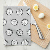 HET IS ALTIJD MARTINI-TIJD ERGENS KEUKENHANDDOEK (Quarter Fold)