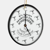 HET IS ALTIJD MARTINI-TIJD SOMS ORNAMENT (Links)